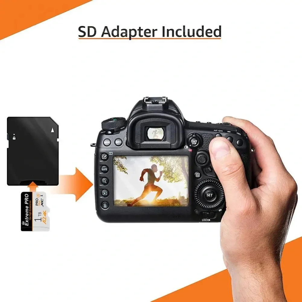 2TB SD/TF Flash Memory For Phones Drones Cameras
